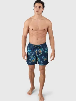 Cester-Tropicana Heren Zwemshort | Night Blue