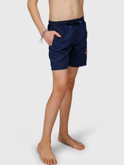 Cestery Jongens Swim Shorts | Indigo Blue