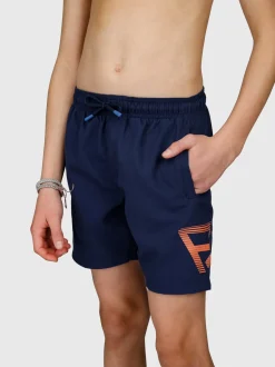 Cestery Jongens Swim Shorts | Indigo Blue