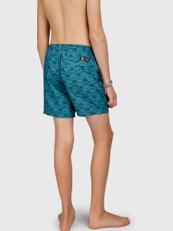 Cestery-Mini Jongens Swim Shorts | Mediterranea