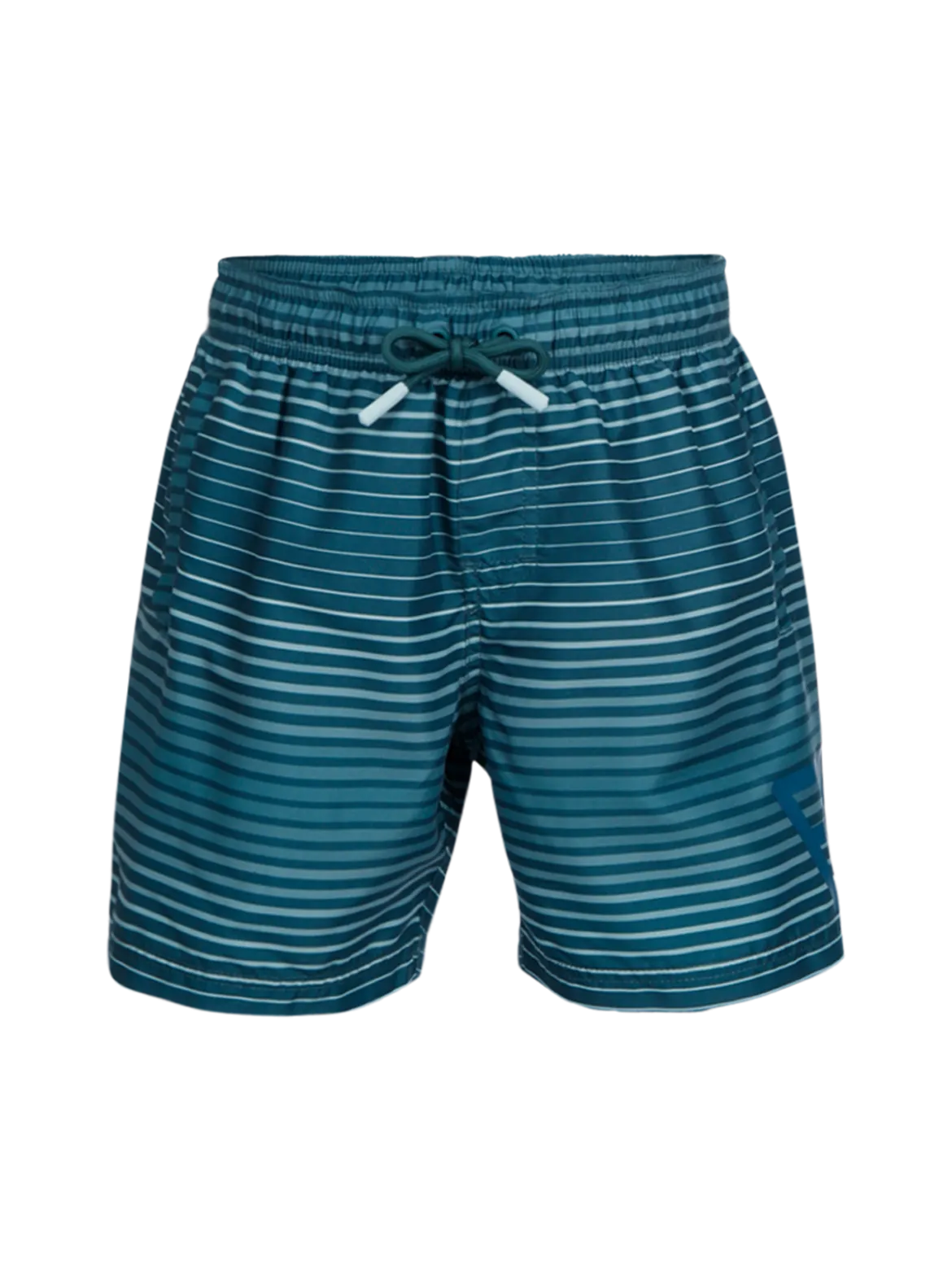 Cestery-Stripe Jongens Zwemshort | Mist