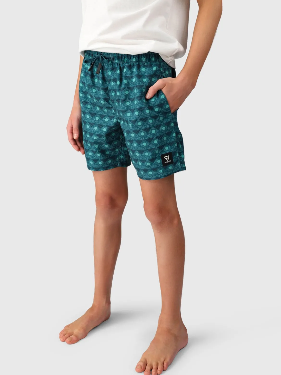 Cestery-Sun Boys Swim Shorts | Fuel Green