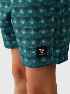 Cestery-Sun Boys Swim Shorts | Fuel Green