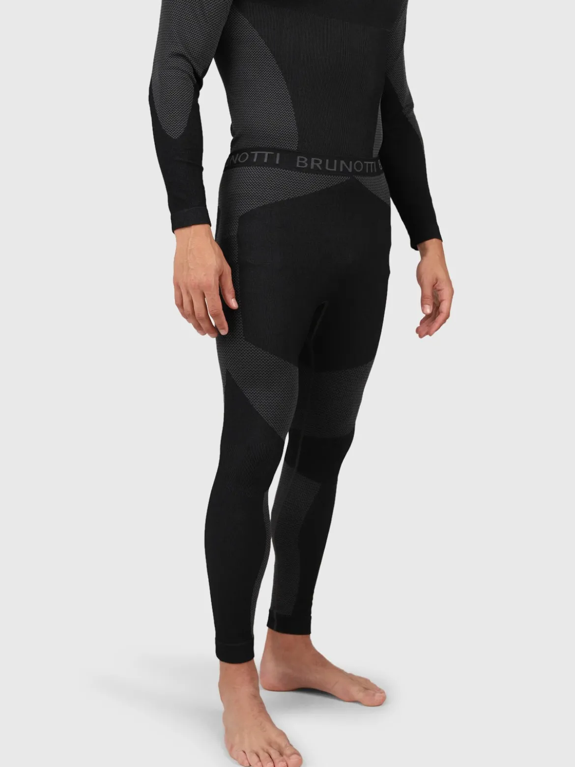 Champoluc Heren Thermo Set | Zwart