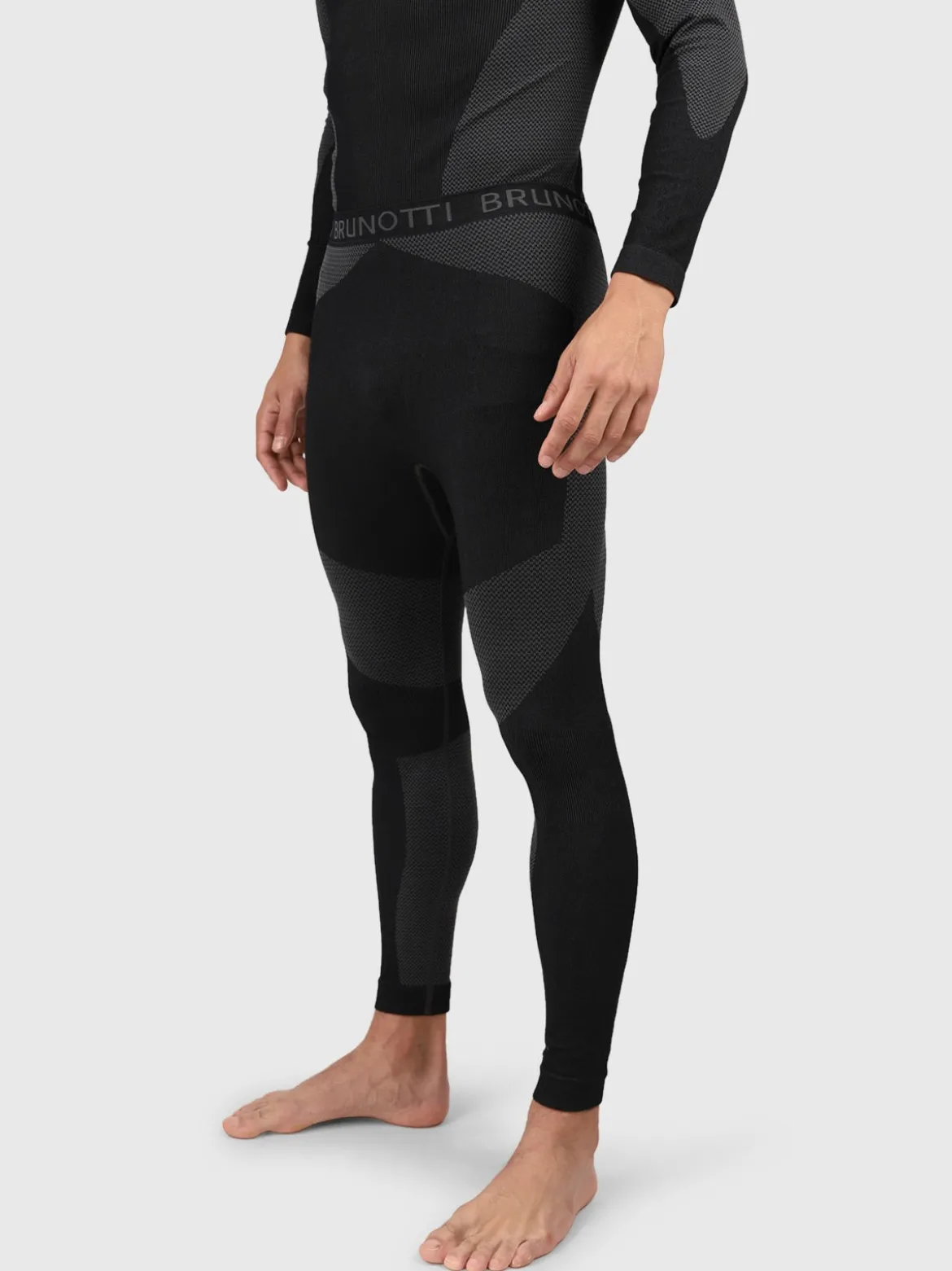 Champoluc Heren Thermo Set | Zwart