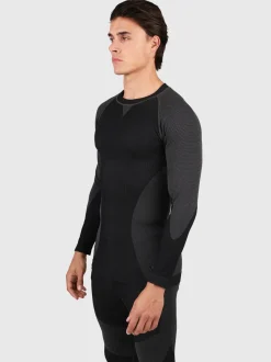 Champoluc Heren Thermo Set | Zwart