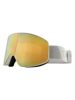 Charger Uni Skibril | Wit/Roze
