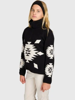 Charliny Girls Urban Fleece | Black