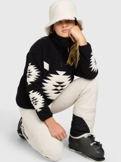 Charliny Girls Urban Fleece | Black