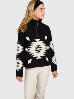 Charliny Girls Urban Fleece | Black