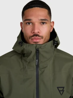 Chesto Men Jacket | Deep Green