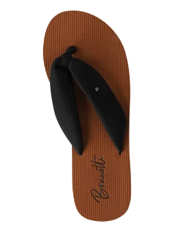 Chiara Woven Dames Flip Flops | Black