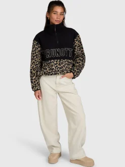 Chondra-Print Dames Fleece | Polar Fungi