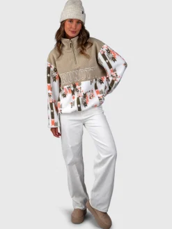 Chondra-Print Dames Fleece | Siberia Fungi