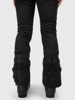 Coldlake-N Dames Softshell Skibroek | Zwart