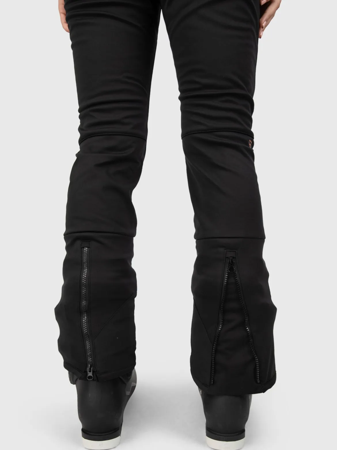 Coldlake-N Dames Softshell Skibroek | Zwart