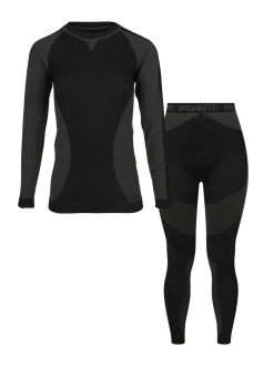 Corvara Dames Thermo Set | Zwart