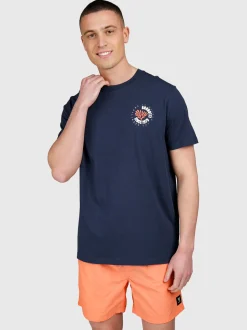 Craigly Heren T-shirt | Indigo Blue