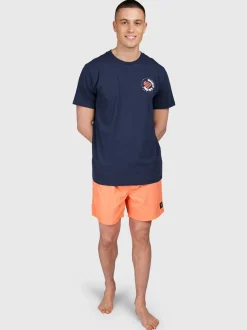 Craigly Heren T-shirt | Indigo Blue