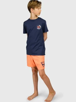 Craigoly Jongens T-shirt | Indigo Blue