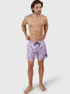Cruneco-Mini Heren Zwemshort | Paars