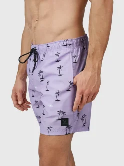 Cruneco-Mini Heren Zwemshort | Paars
