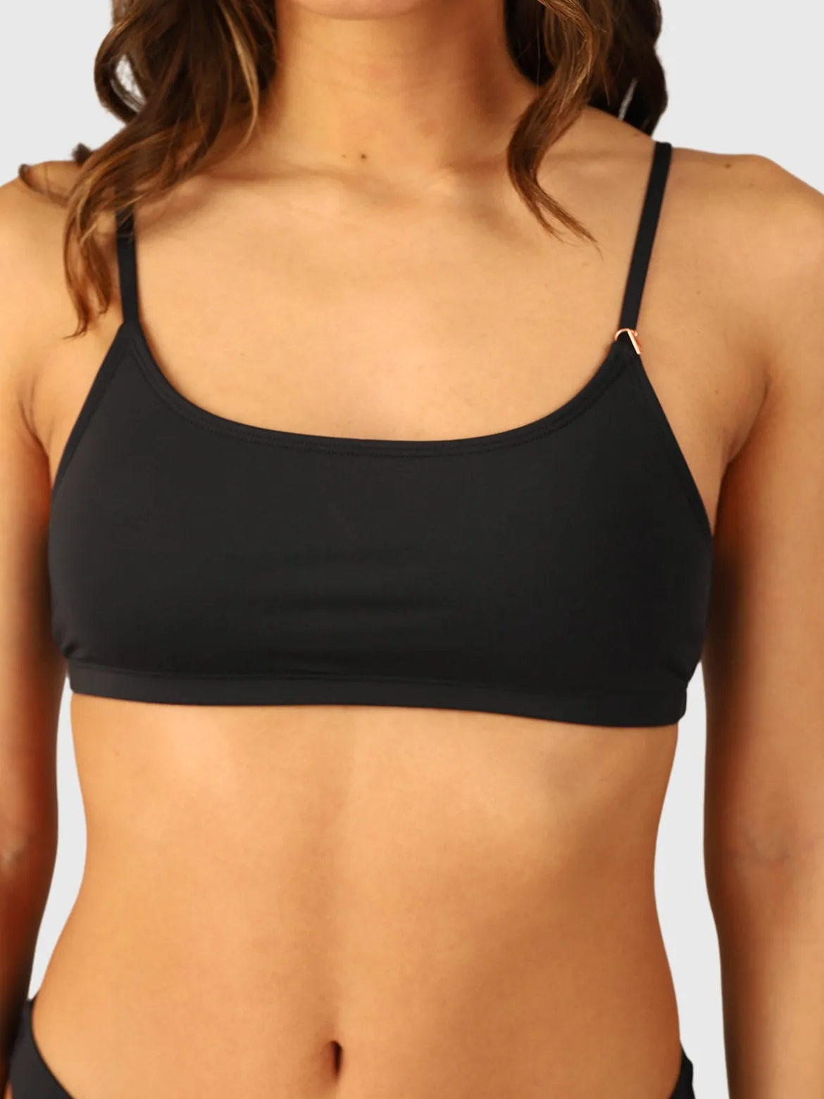 Cruz Damen Bralette Bikini Top | Black