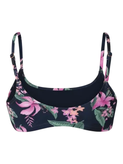 Cruz-Tropicana Dames Bralette Bikini Top | Indigo Blue