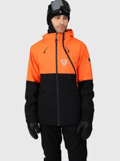 Curtis Heren Ski Jas | Punch Orange