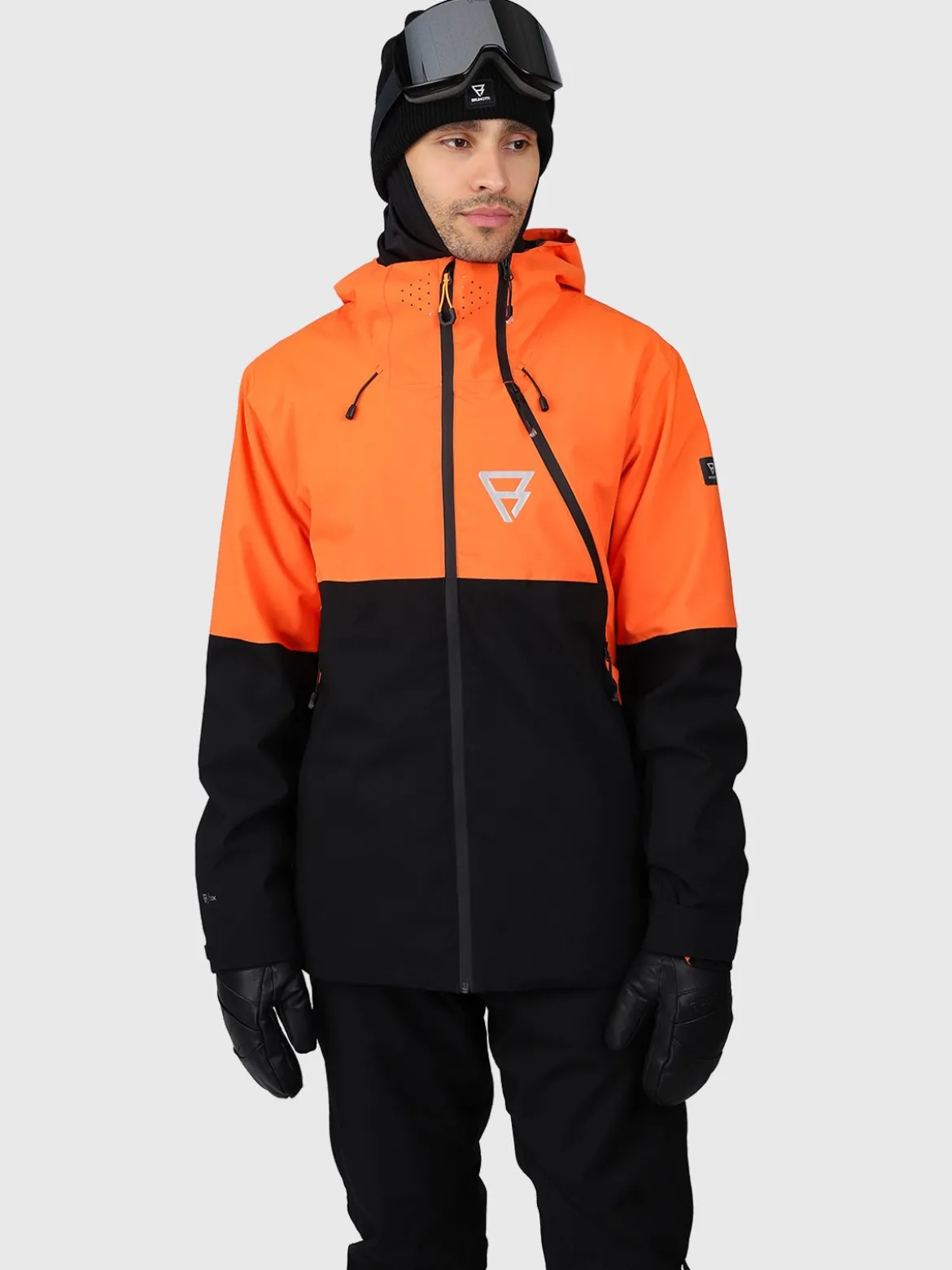Curtis Heren Ski Jas | Punch Orange