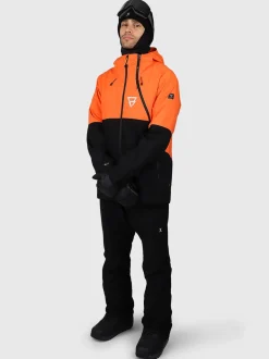 Curtis Heren Ski Jas | Punch Orange