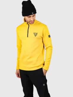 Daronst Heren Fleece | Lemon Curry