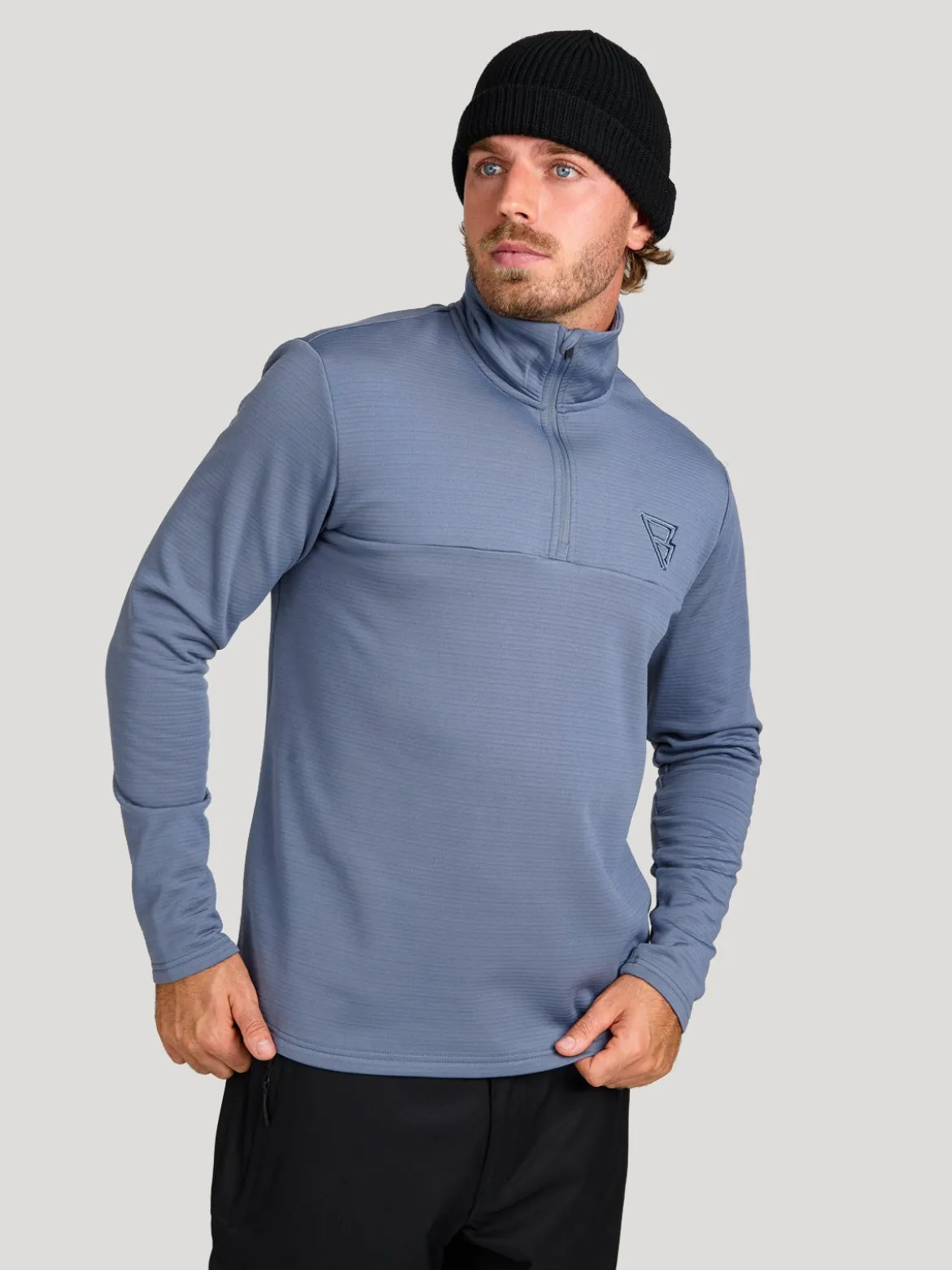 Daronst Men Fleece | Grey Sky
