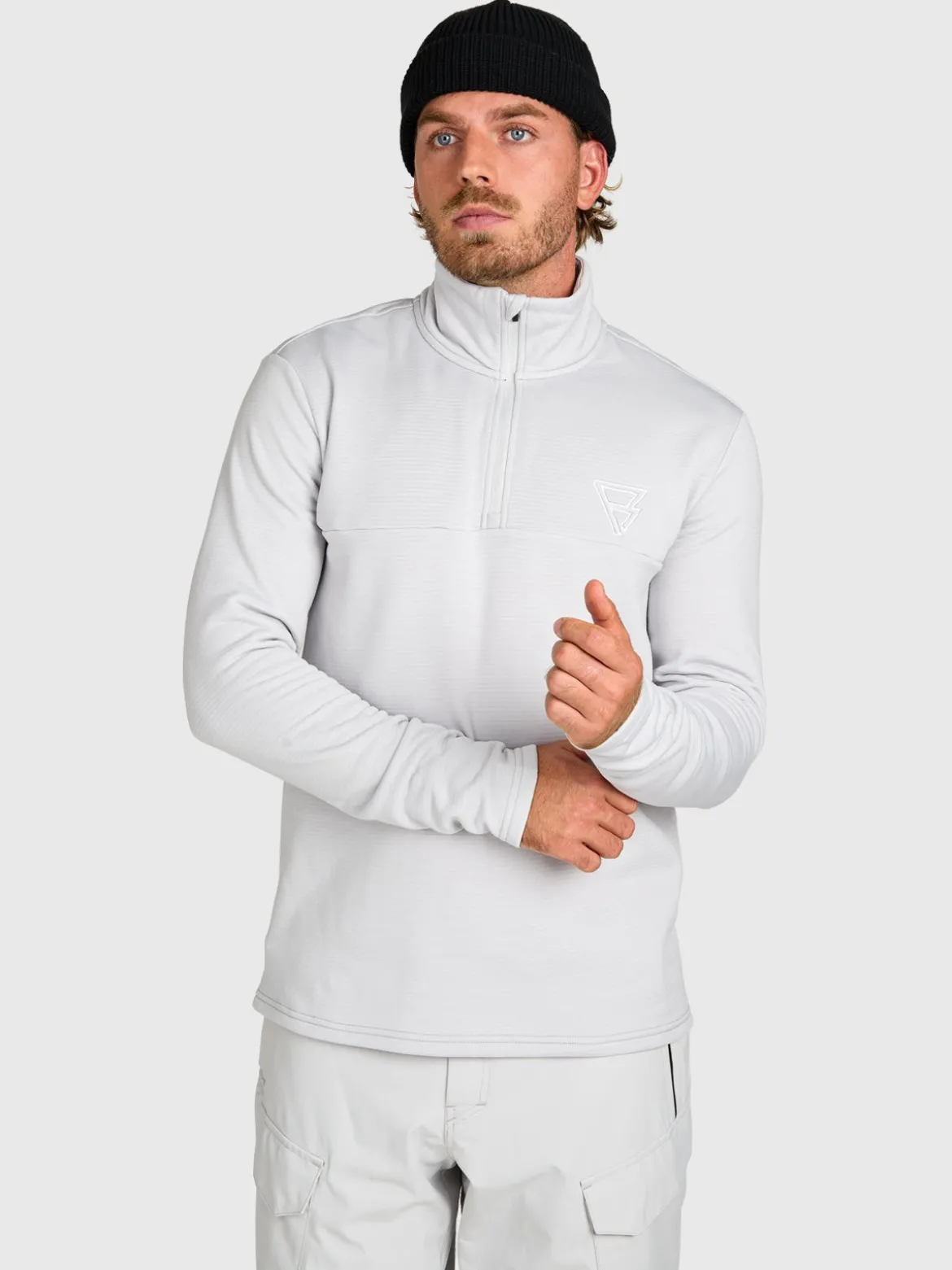 Daronst Men Fleece | Soft Grey