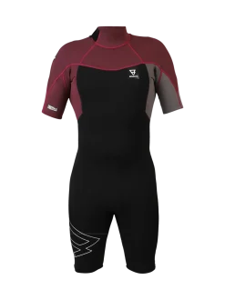 Defence Shorty 3/2mm Heren Wetsuit | Rood