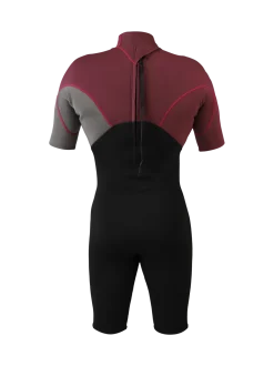 Defence Shorty 3/2mm Heren Wetsuit | Rood