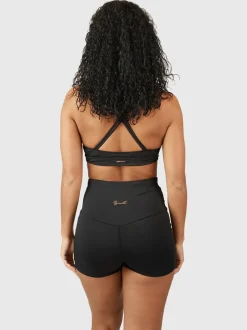 Delphinia Dames Bikini Bralette Top | Zwart
