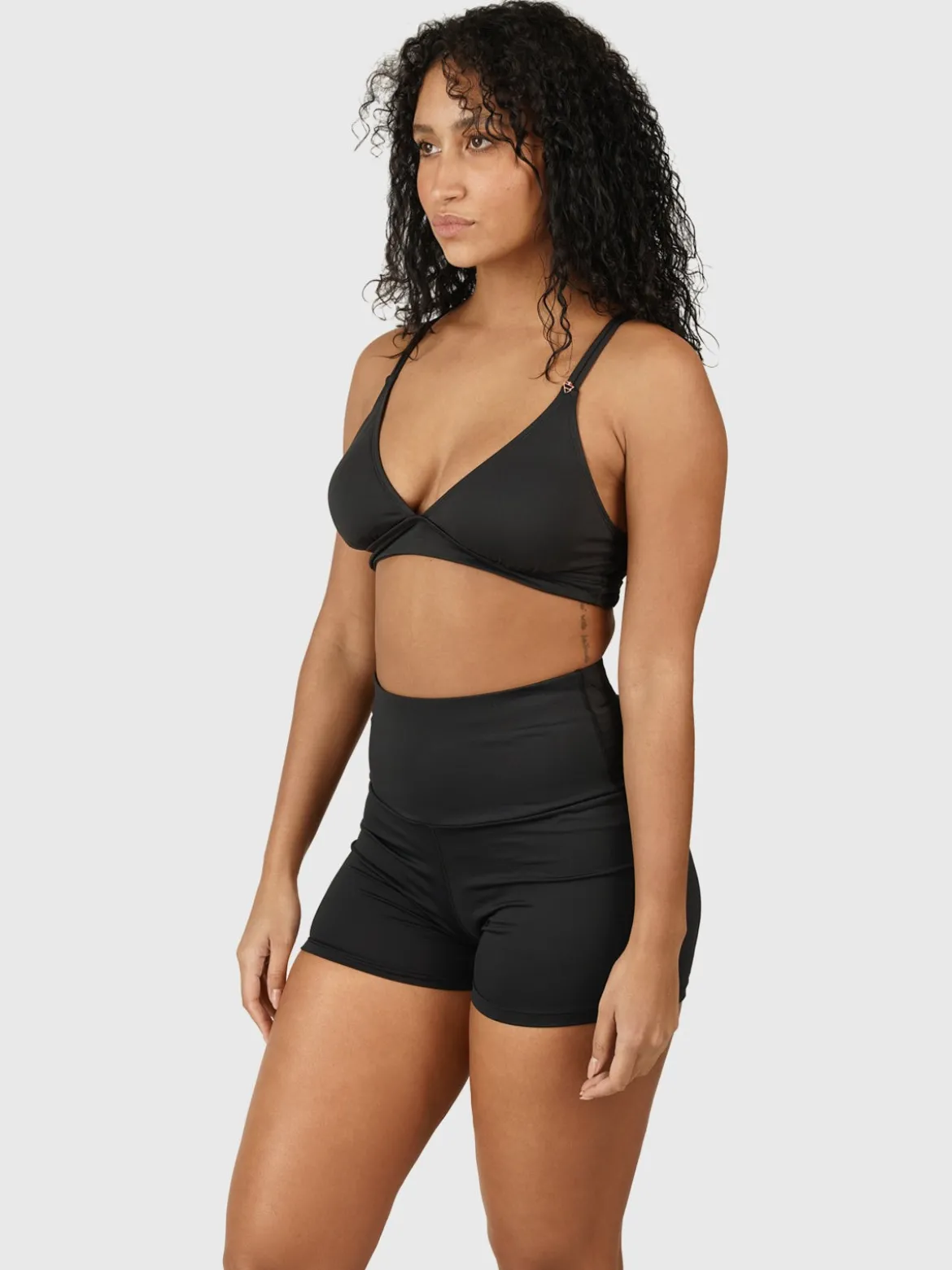 Delphinia Dames Bikini Bralette Top | Zwart