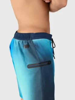 Dhion Men Swim Shorts | Neon Blue