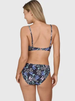 Diamia-Print Dames Bikini Top | Zwart