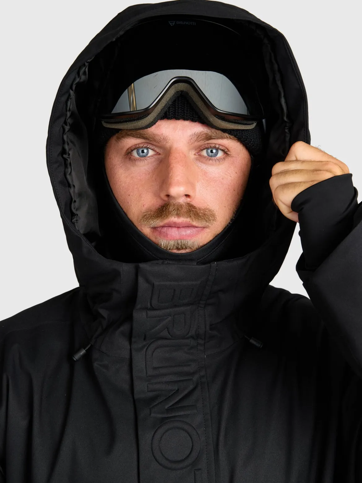 Dice Men Snow Jacket | Black