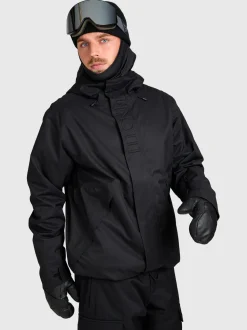 Dice Men Snow Jacket | Black