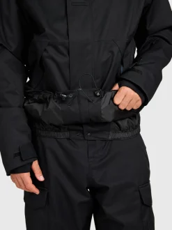 Dice Men Snow Jacket | Black