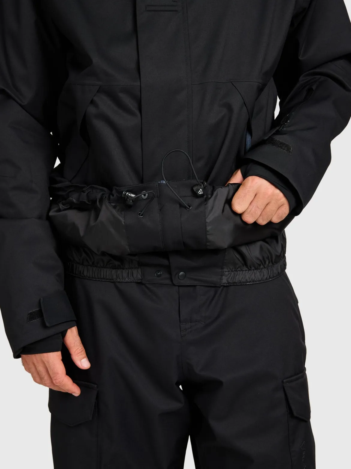 Dice Men Snow Jacket | Black