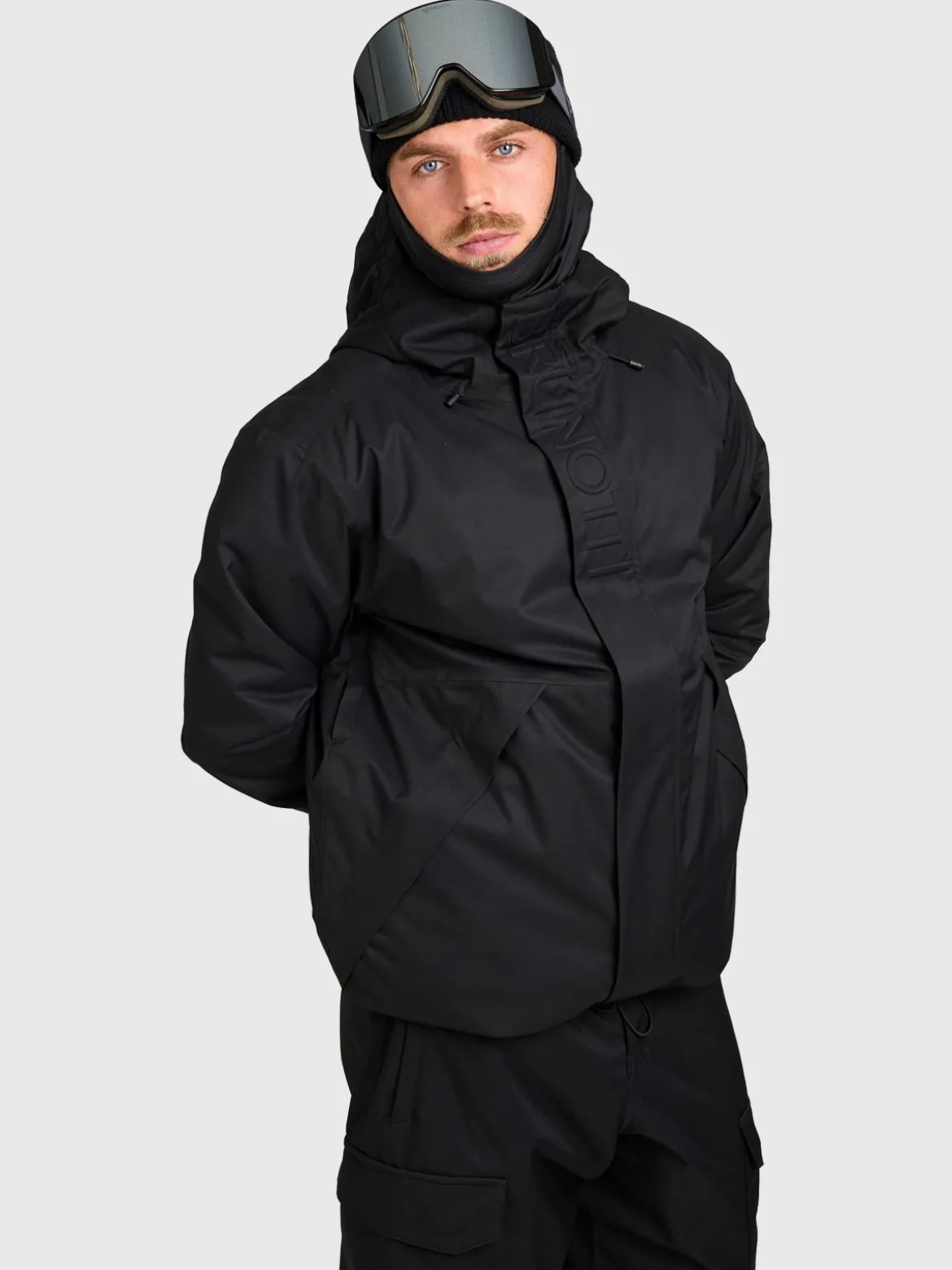 Dice Men Snow Jacket | Black