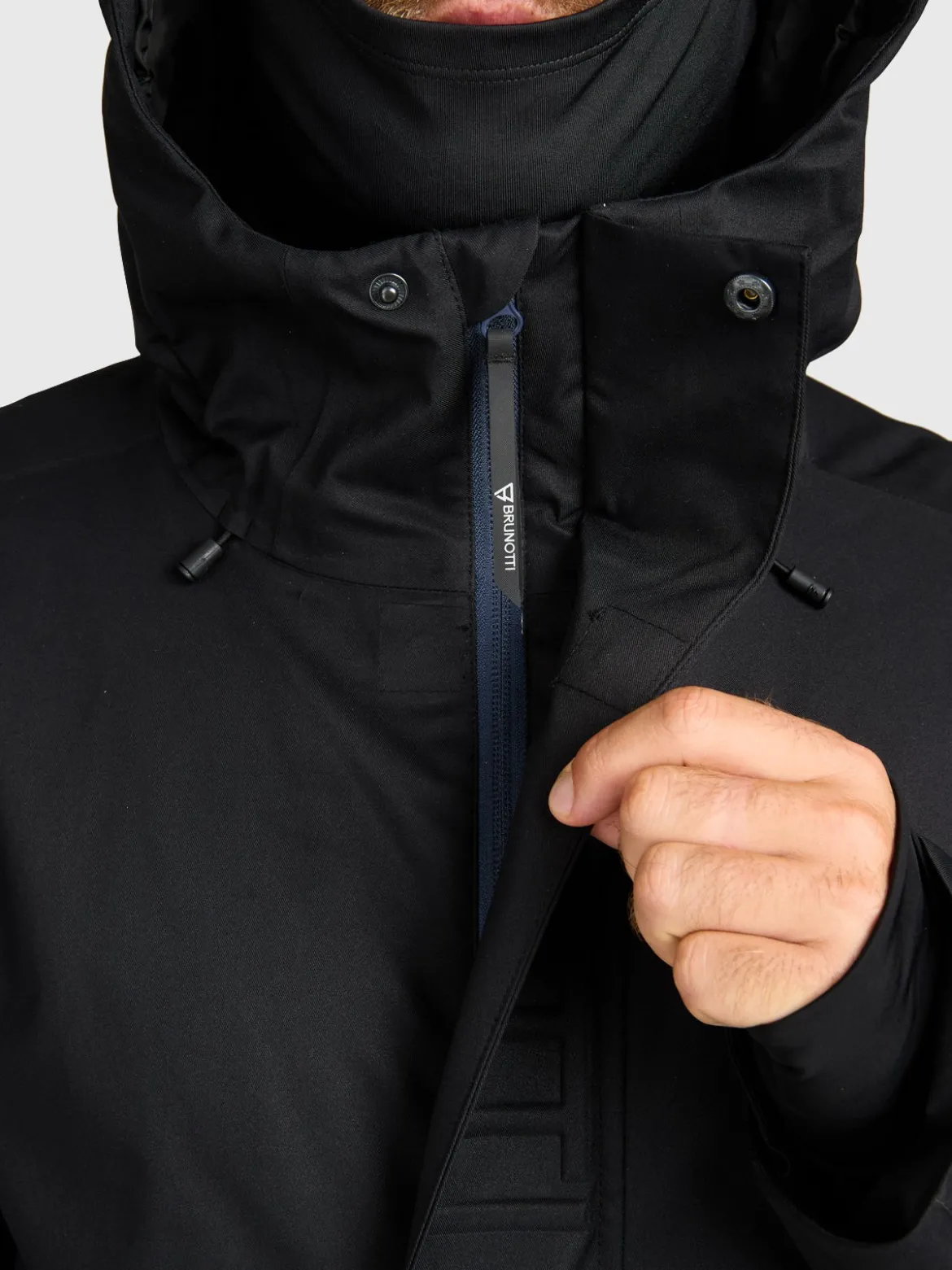 Dice Men Snow Jacket | Black