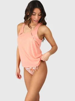 Dilja Dames Top | Peach