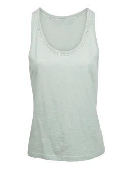 Diljara Dames Top | Aqua Grey