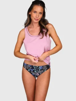 Diljara Dames Top | Mauve Mist