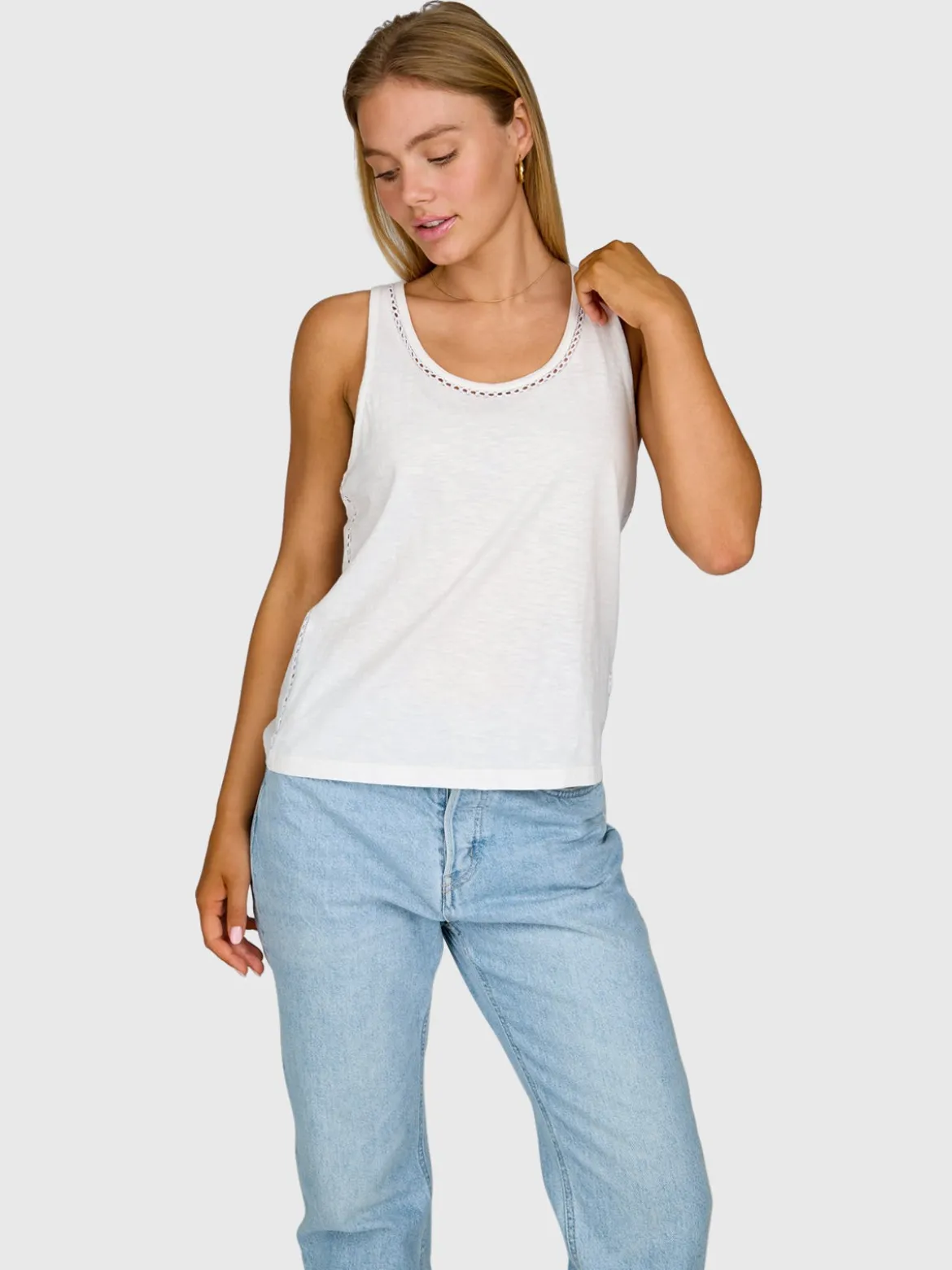 Diljara Dames Top | Snow